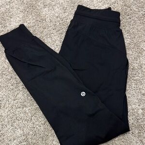 lululemon athletica Black Track Pants